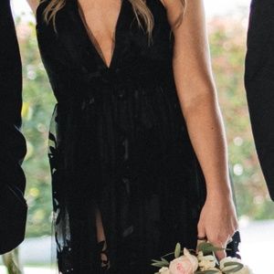 Black maxi dresses